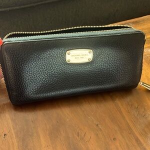 Michael Kors Black Leather Wallet